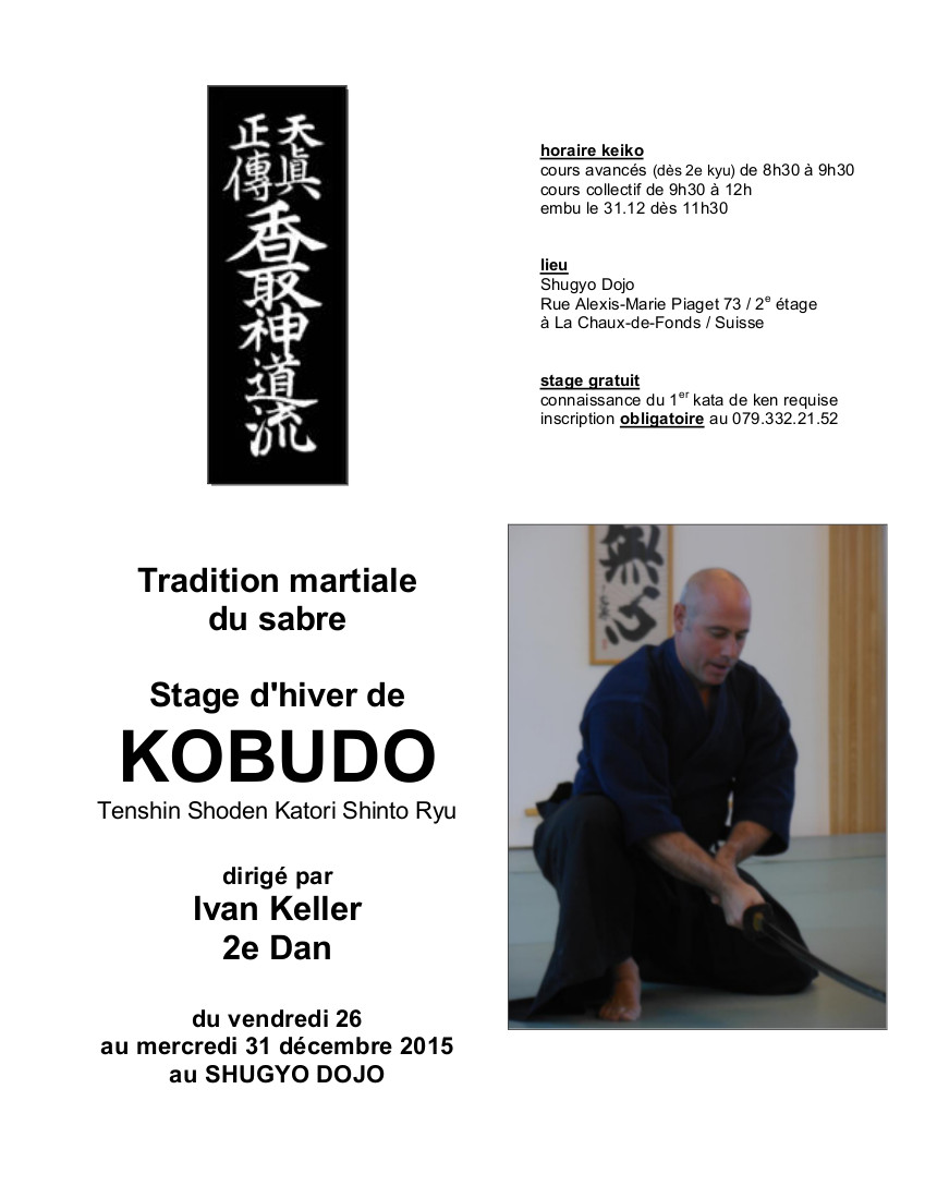 15 12 26 31 affiche stage d hiver kobudo ivan